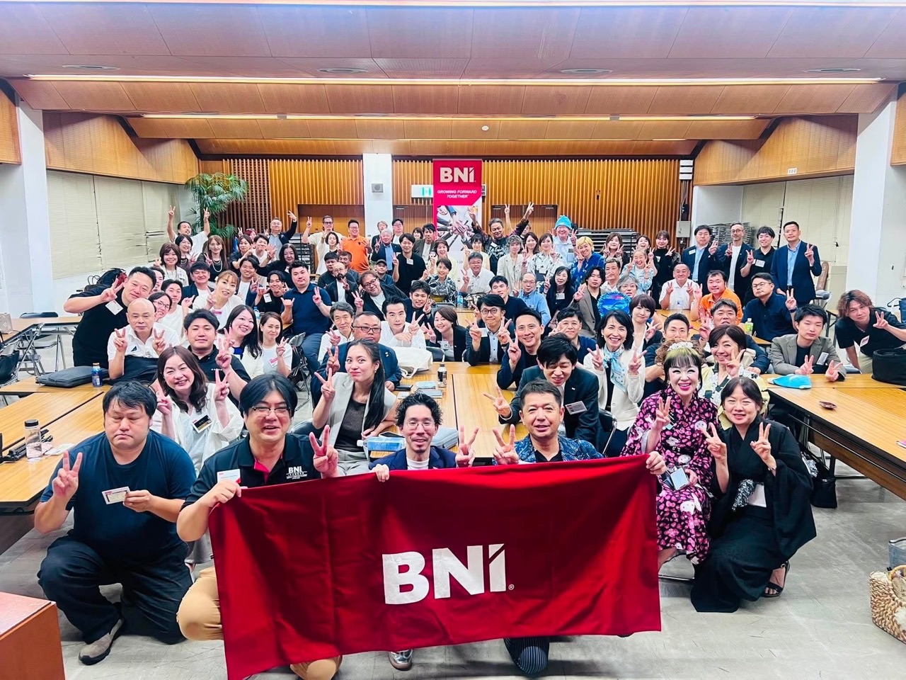 BNI千葉京葉リージョンフォーラムに集まった皆さん