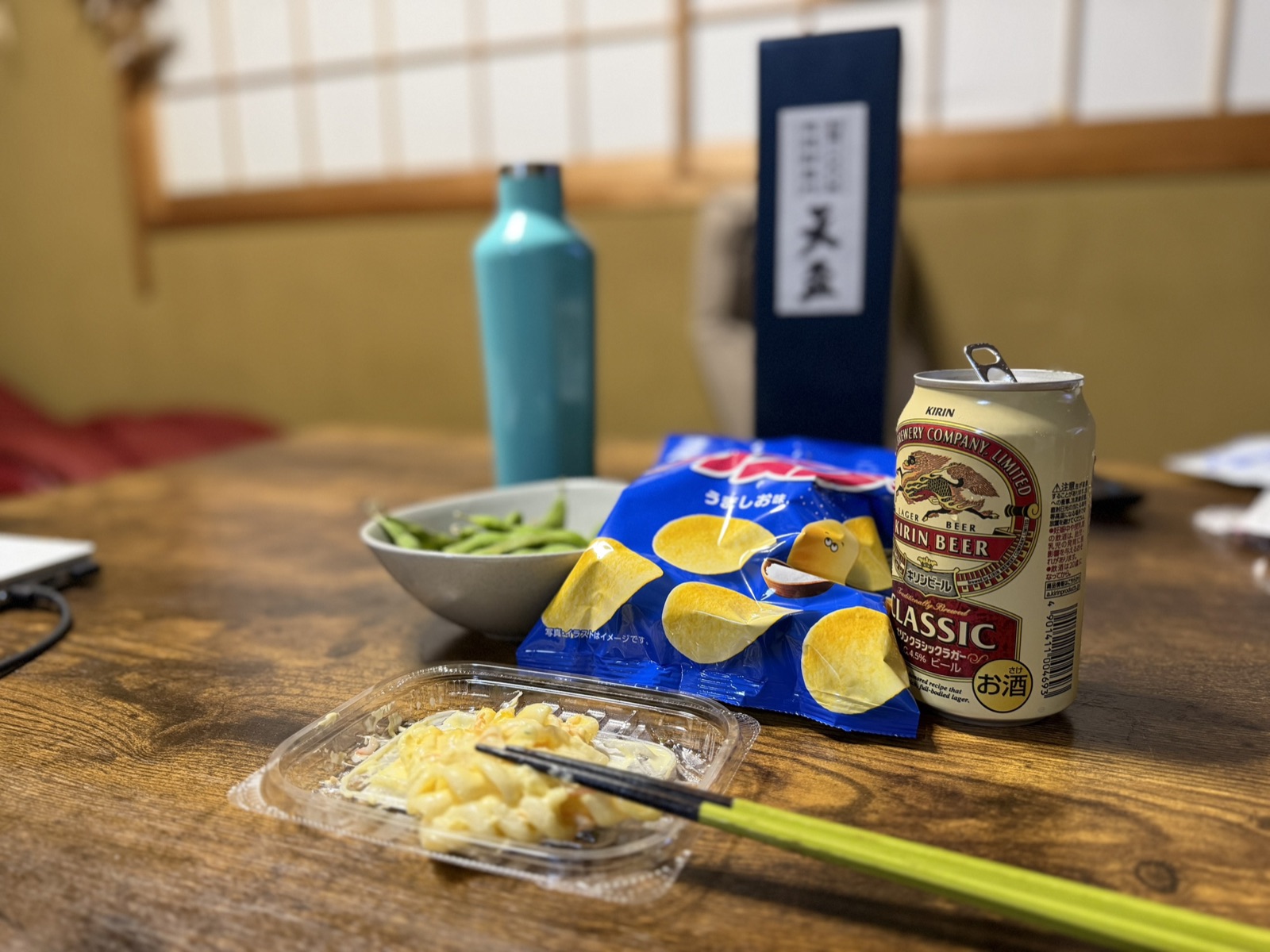 田中桃子さんが一人で過ごした日の晩ごはん